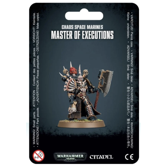 CHAOS SPACE MARINES MASTER OF EXECUTIONS
